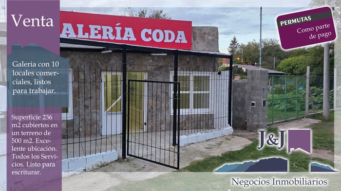 Vendo galería techada con 10 locales comerciales image