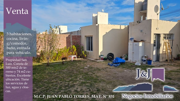 Vendo casa en zona sur Barrio Serranías Puntanas image